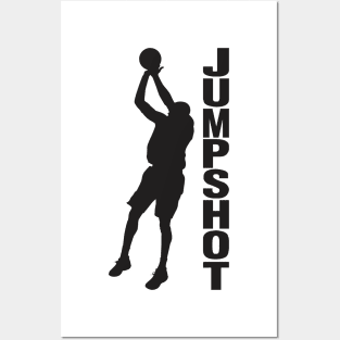 Jumpshot - Basketball Shirt Posters and Art